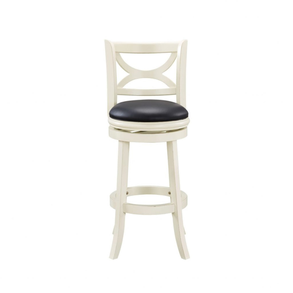 Florence 30 Inch  Swivel Bar Stool  Cream