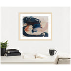 Framed Art Deep Blue Momentum I by Amy Lighthall
