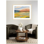Framed Art Vibrant Rhythm by Nikita Jariwala