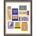 Gemini Matchbooks 14x18 FC by Megan Ryan Framed Wall Art Print