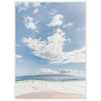 Sylvie Beach Framed Canvas by Alicia Abla