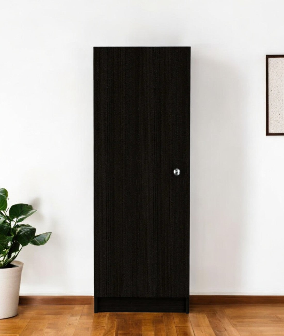47 Black Wood Pantry Or Storage Closet