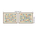 Meditation No.3 2 Piece Framed Canvas Wall Art Set by Kelly Knaga
