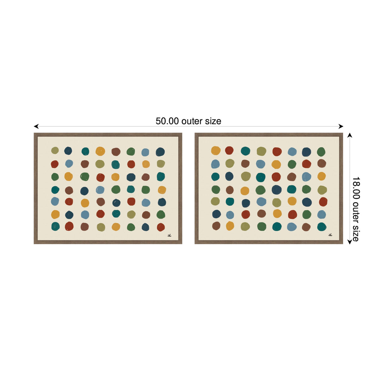Meditation No.3 2 Piece Framed Canvas Wall Art Set by Kelly Knaga