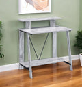 32 Antiqued White Writing Desk