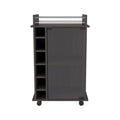 22 Brown and Black Open shelving TV Stand