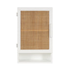 Ori Rattan Wall Cabinet with Cubby