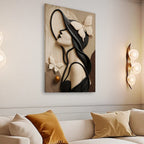 Woman's Delicate Lines Wall Art