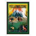 Sylvie Yellowstone Park Framed Canvas by The Whiskey Ginger