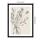 Protea Sketch No. 2 by Sara Berrenson Framed Wall Art Print