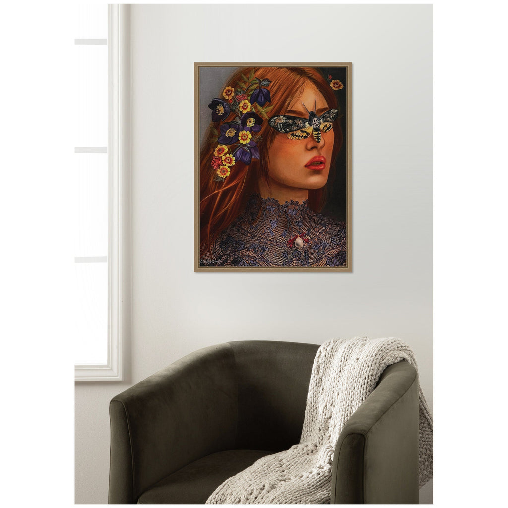 Autumn by Charlotte Brindley Framed Canvas Wall Art Print