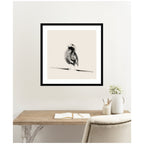 Bird on a Branch by Danushka Abeygoda Framed Wall Art Print