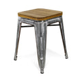 Faelen Farm Themed Stool Brown & Gray