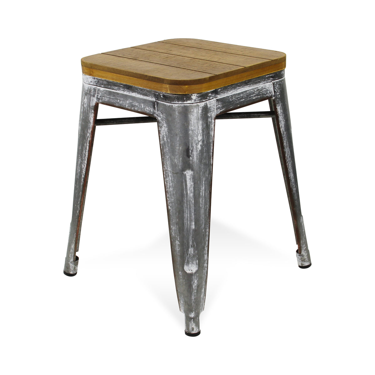 Faelen Farm Themed Stool Brown & Gray
