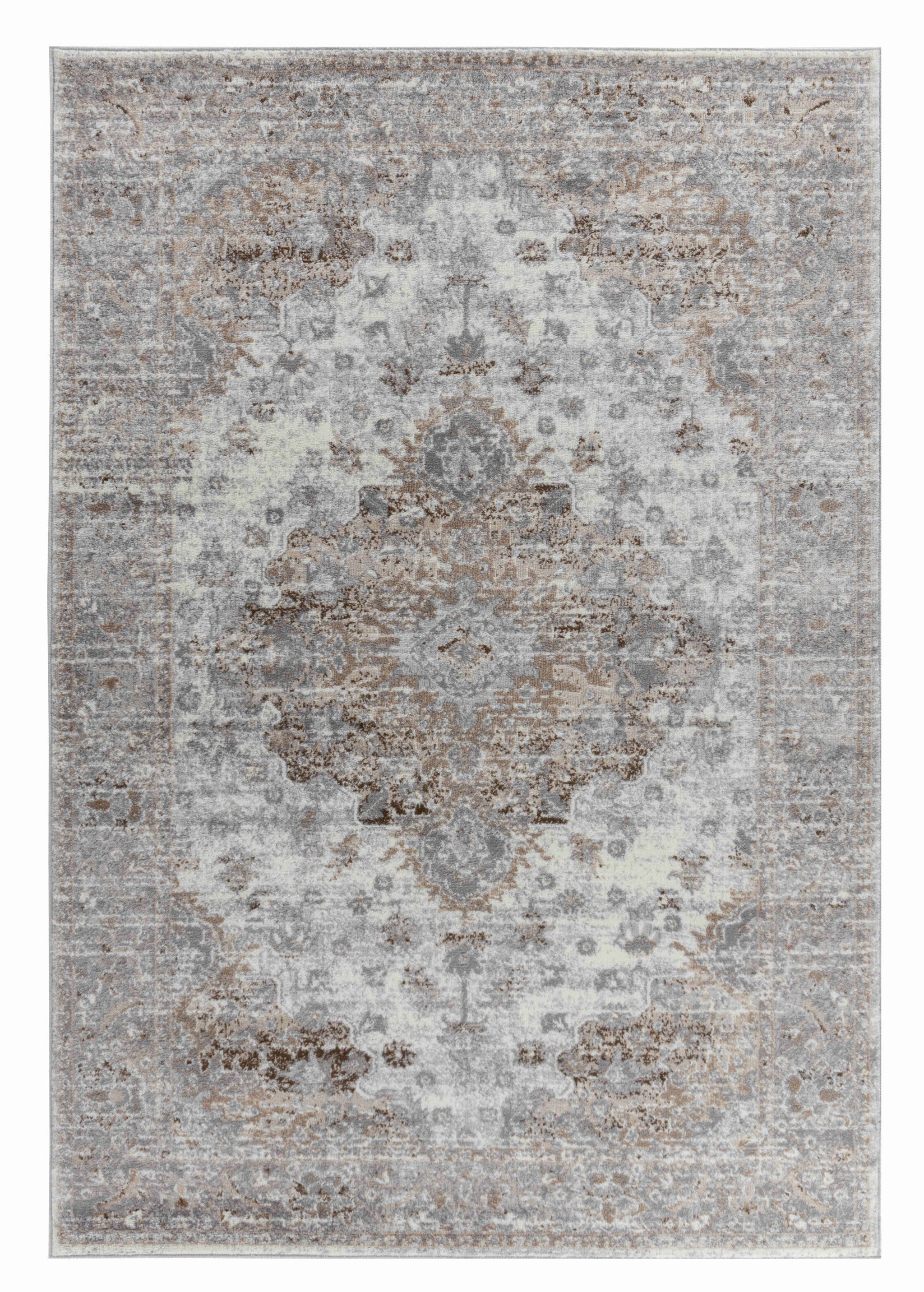 HomeRoots 506640 7 x 10 ft. Brown Oriental Rectangle Area Rug
