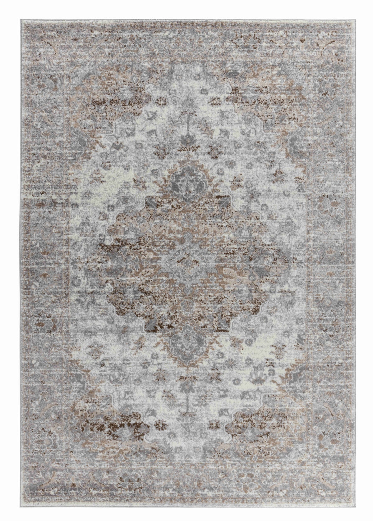 HomeRoots 506641 8 x 11 ft. Brown Oriental Rectangle Area Rug