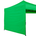 ABCCANOPY Instant Canopy SunWall 10x10 FT, 1 Pack Sidewall Only, No Frame or Top, Kelly Green