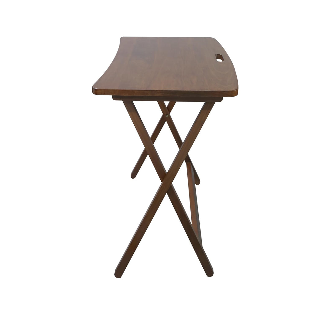American Trails Arizona Folding Table with Solid American Hardwood - Walnut
