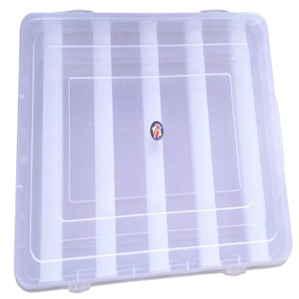 Mahganya Transparent Stylish Multipurpose Plastic Bangle Box With 5 Detachable Rods For Women and Girls,Organizer Accessories Pl