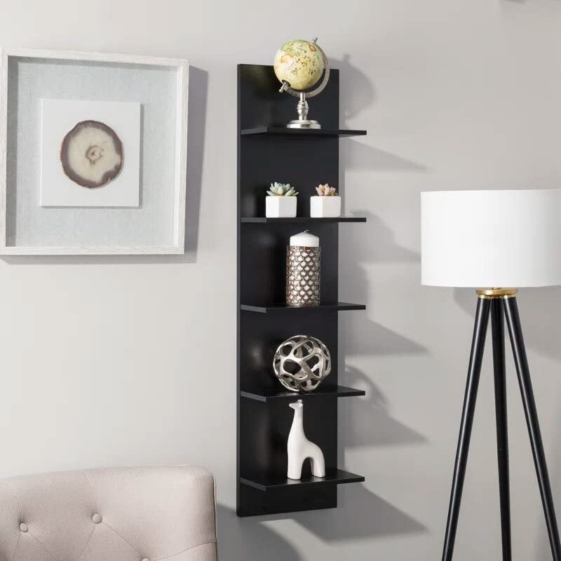 Wooden Cave Wall Shelves for livingroom,Home Decoration Shelf Bathroom Rack Shelves Store Towels,Toiletries, Cleaning Supplies &