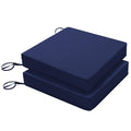 Favoyard Patio Chair Cushion 16 X 17 Inch Waterproof Outdoor Seat Cushions For Patio Furniture 3-Year Color Fastness Garden Sofa