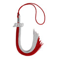 Endea Graduation Double Color Tassel with Silver Date Drop (Red/Grey, 2020)