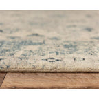 Intrepid 5' X 8' Distressed Classical Beige/Blue/Ivory Hybrid Area Rug