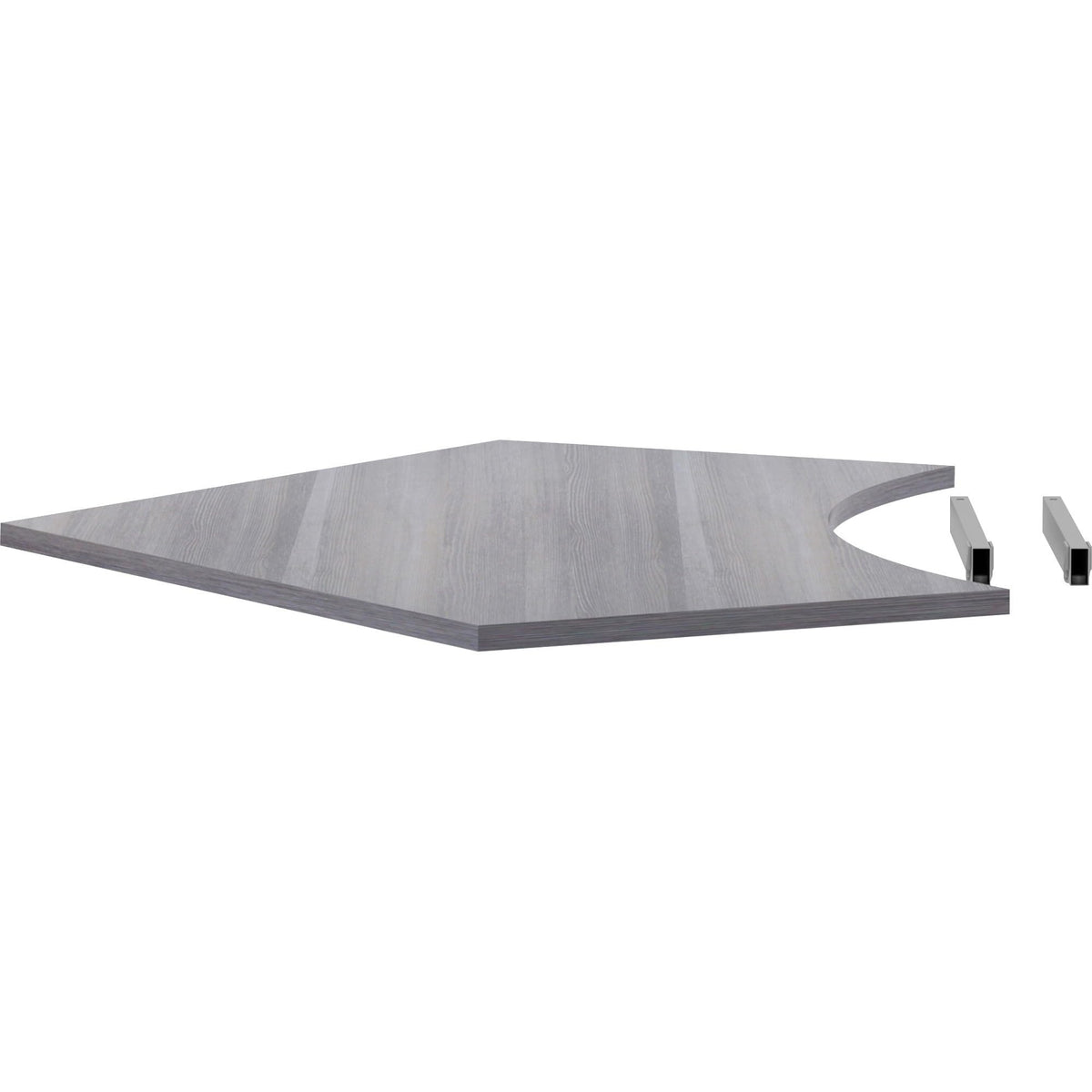 Lorell, LLR16249, Relevance Series 120 Curve Panel Top, 1 Each