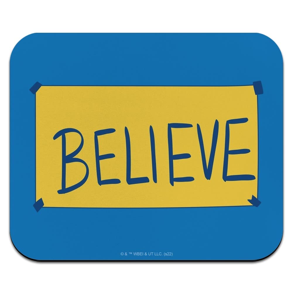 Ted Lasso Believe Low Profile Thin Mouse Pad Mousepad