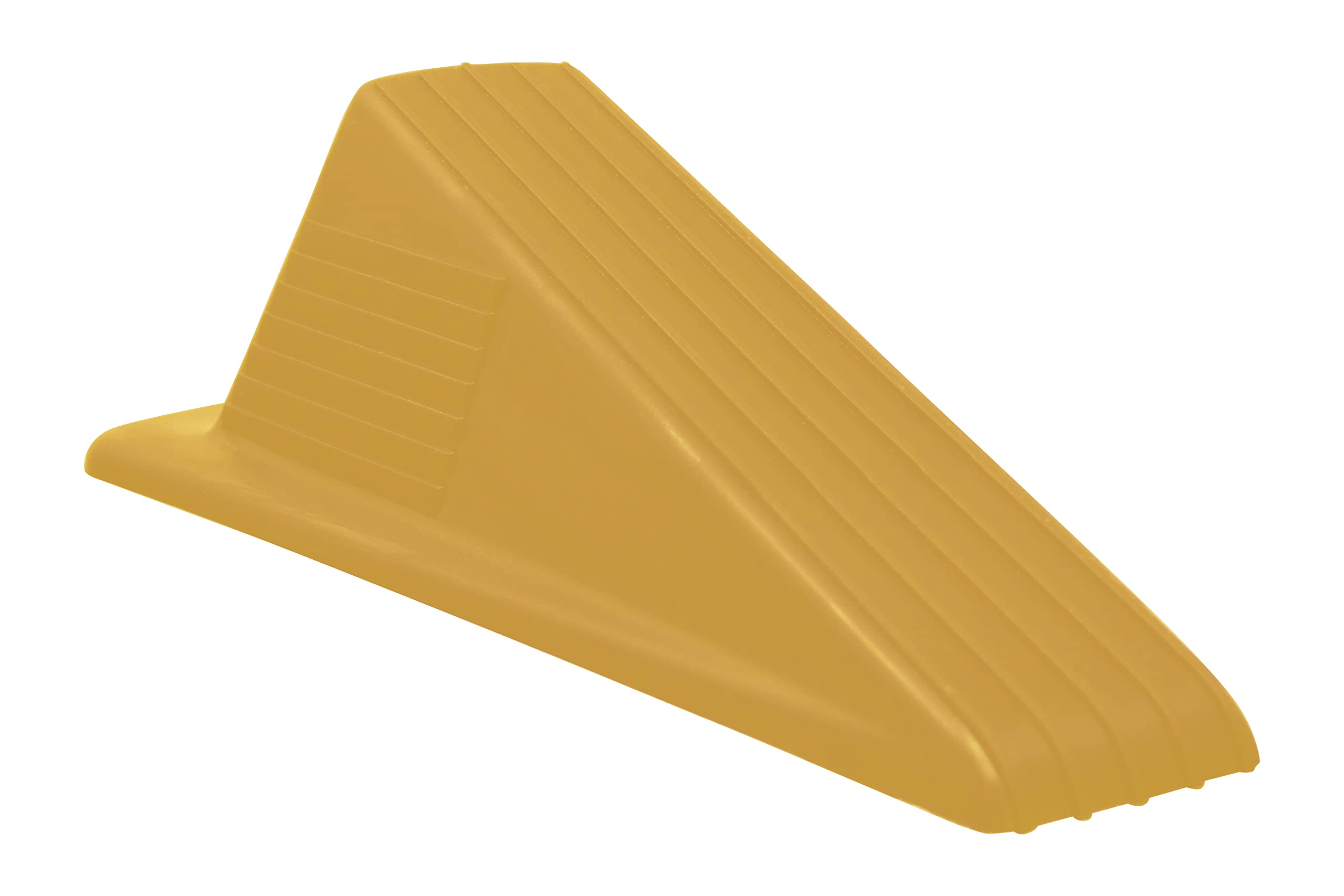 Shepherd Hardware Available 3763 Heavy Duty Jumbo Rubber Door Wedge, Yellow, 3-1/2'