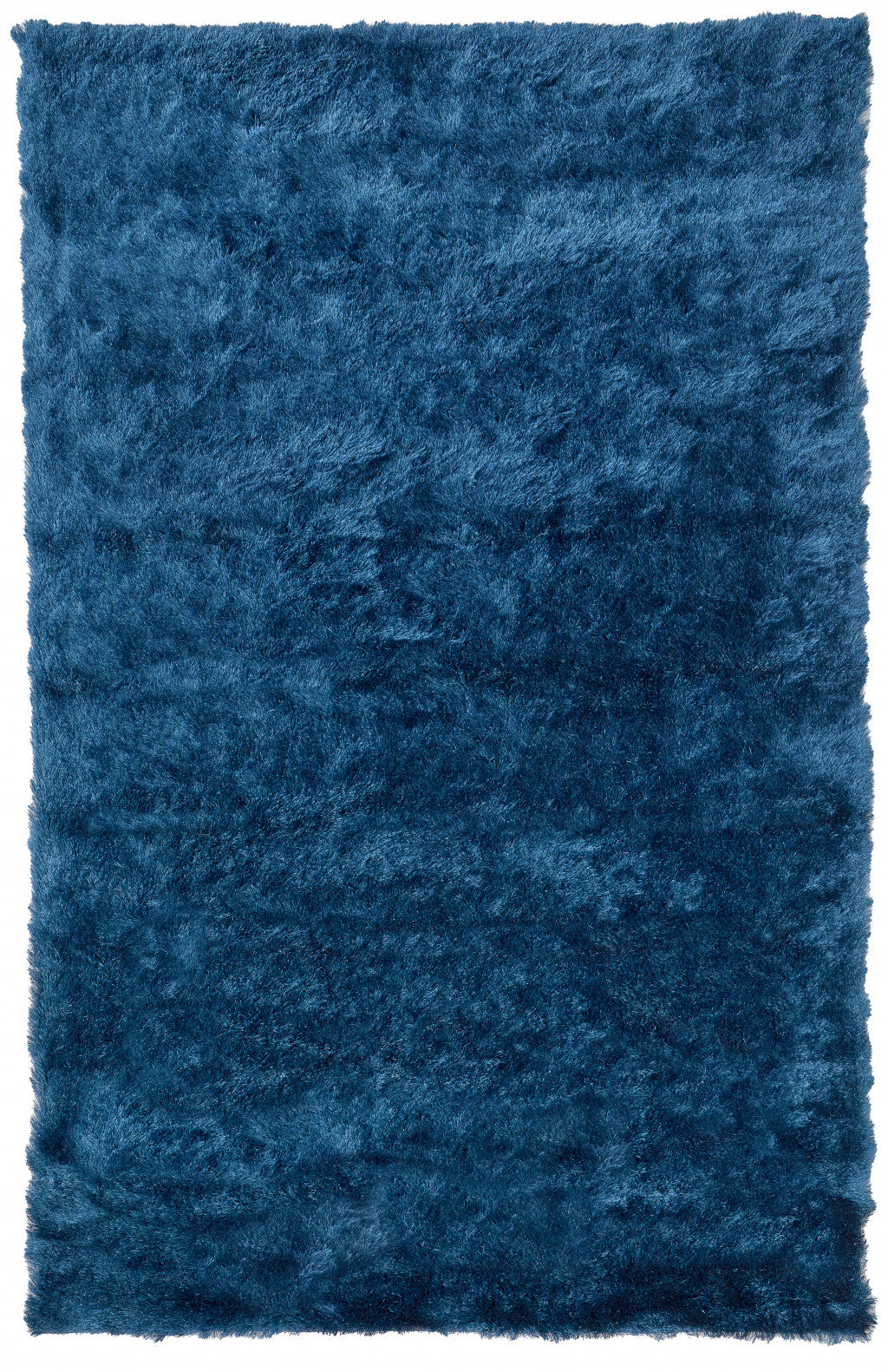 HomeRoots 511006 8 x 10 ft. Blue & Green Shag Hand Tufted Handmade Rectangle Area Rug