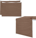 Scocanopy Sidewall For 10X10 Canopy Frame, 3 Pack Sunwall Only,Brown