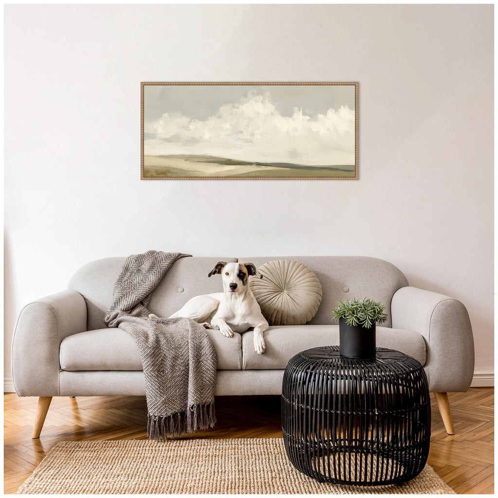 Whispering Meadows I Panel by Amy Lighthall Framed Canvas Wall Art Print