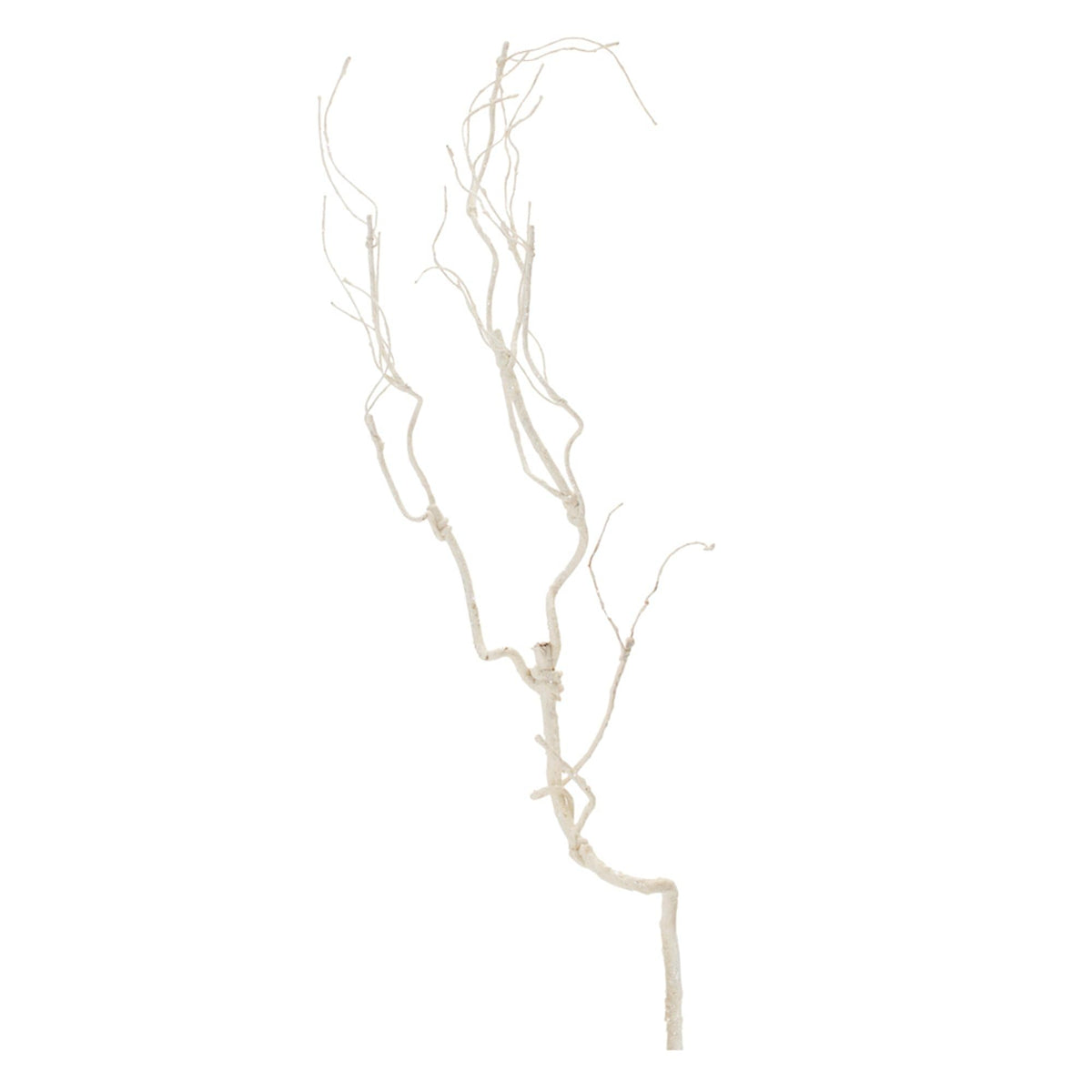 Melrose Glittered Artificial Christmas Twig Branch Spray - 32' - Set of 6 - White