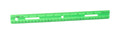 School Smart-1473614 Lightweight Plastic Ruler, 12 Inches, Set Of 6