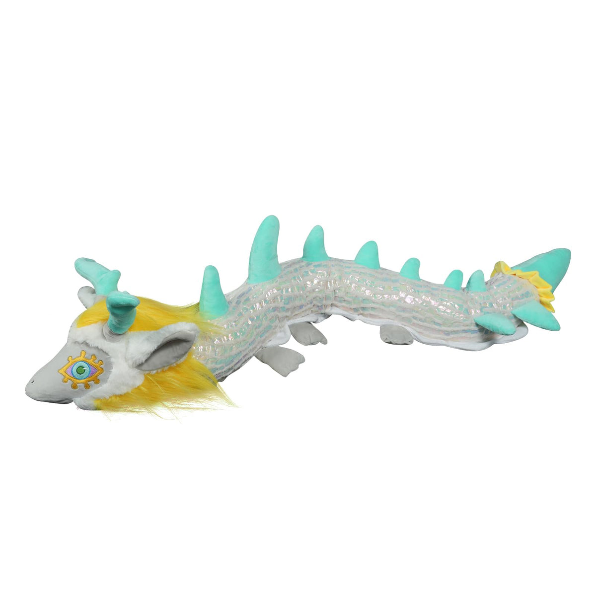 Nadou Tloz Light Dragon Plush Pillow,43.3' Light Dragon Stuffed Anime Doll Can Be Used As A Birthday, Christmas For Kids-Collec