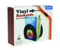 Spinning Hat Vinyl Bookends