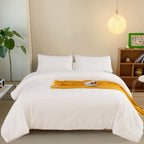 Clothknow White Fluffy Comforter Set Queen White Velvet Bedding Comforter Sets Full Flannel Comforter Women Men Comforter Soft Faux Fur Bed Bedding 3Pcs White Queen Bed Comforter Sets