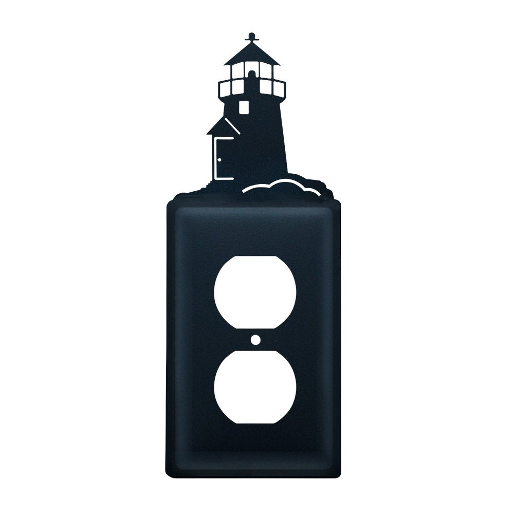 Village Wrought Iron Lighthouse Outlet Cover