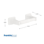 Franklin Brass D2408W Futura Toilet Paper Holder, White