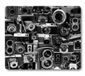 Wknoon Retro Cool Camera Collection Print Art Mouse Pad, Unique Cool Design Vintage Camera Montage Mouse Pads