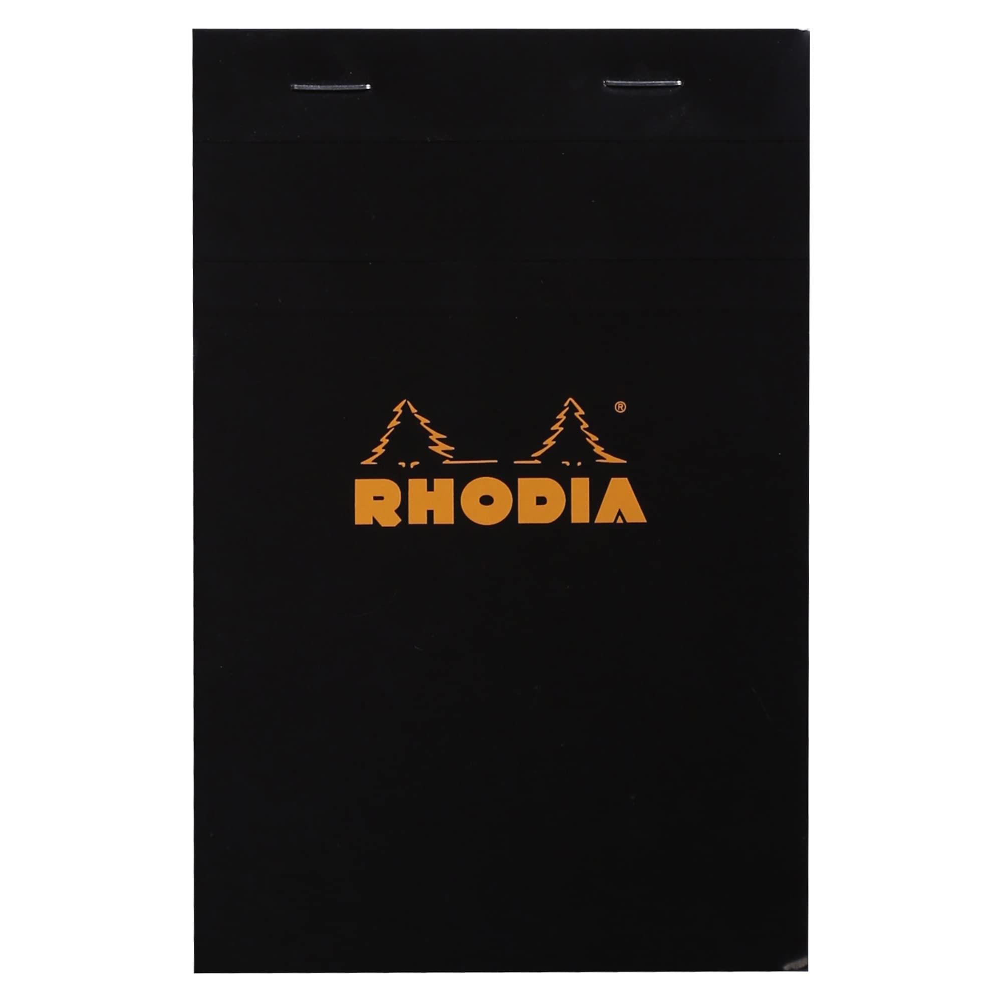 Rhodia Notepad, No14 A6+, Squared - Black