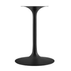 Modway Lippa Dining Table, 36", Black Black