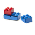 Lego Desk Drawer Set - Blue & red