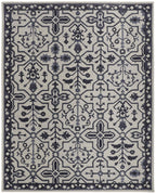 HomeRoots 513677 10 x 14 ft. Taupe & Gray Wool Floral Hand Tufted Handmade Stain Resistant Rectangle Area Rug