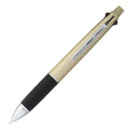 Uni Jetstream Multi Pen 4 And 1, 0.38Mm Ballpoint Pen (Black, Red, Blue, Green) And 0.5Mm Mechanical Pencil, Body, Champagne Gol