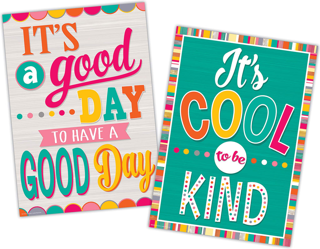 Teacher Created Resources Tropical Punch Positive Poster Pack (Tcr6664)