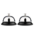 Service Bell, Call Bell, Desk Bell, Big Button, 2Pack, Improved Version
