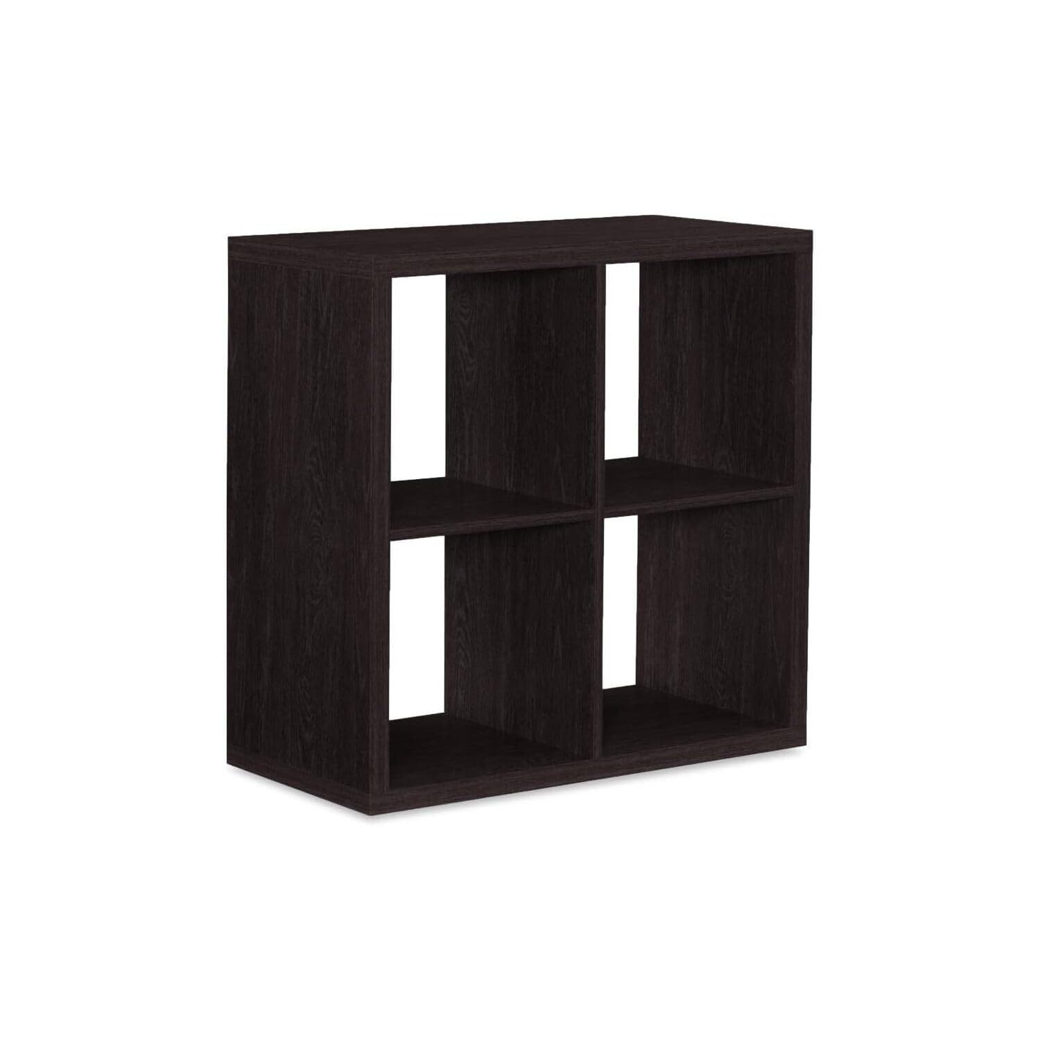 Galli 4 Cubby Storage Cabinet Espresso