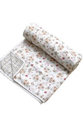 Elegance Reversible 3 Layered Pure Cotton Single Bed Blanket/Duvet/Comforter/Ac Dohar (Multicolor, Design 22)